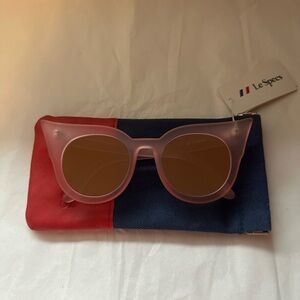Le Specs Pink Cateye Glasses